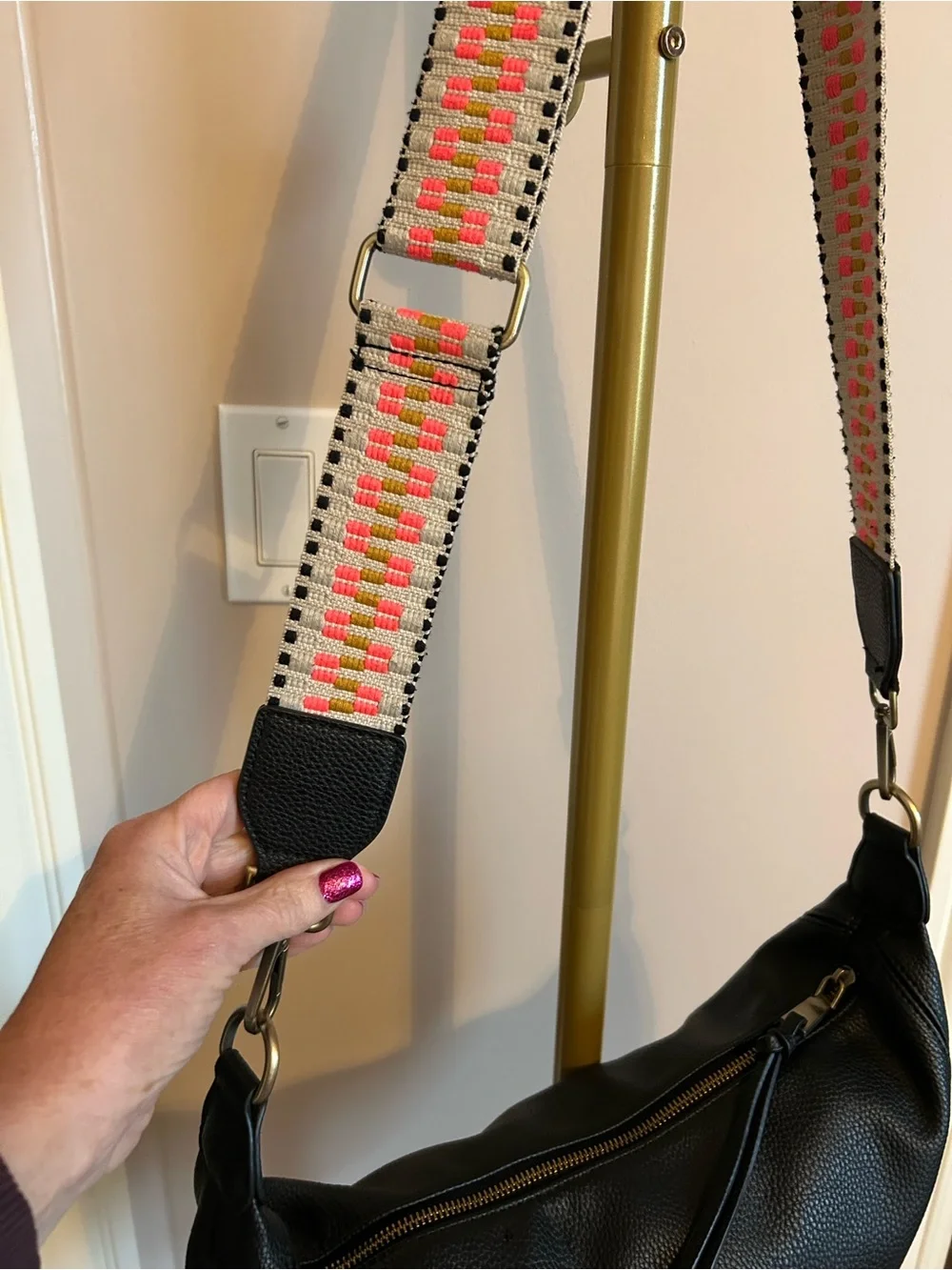 Anthropologie Vegan Leather Bag